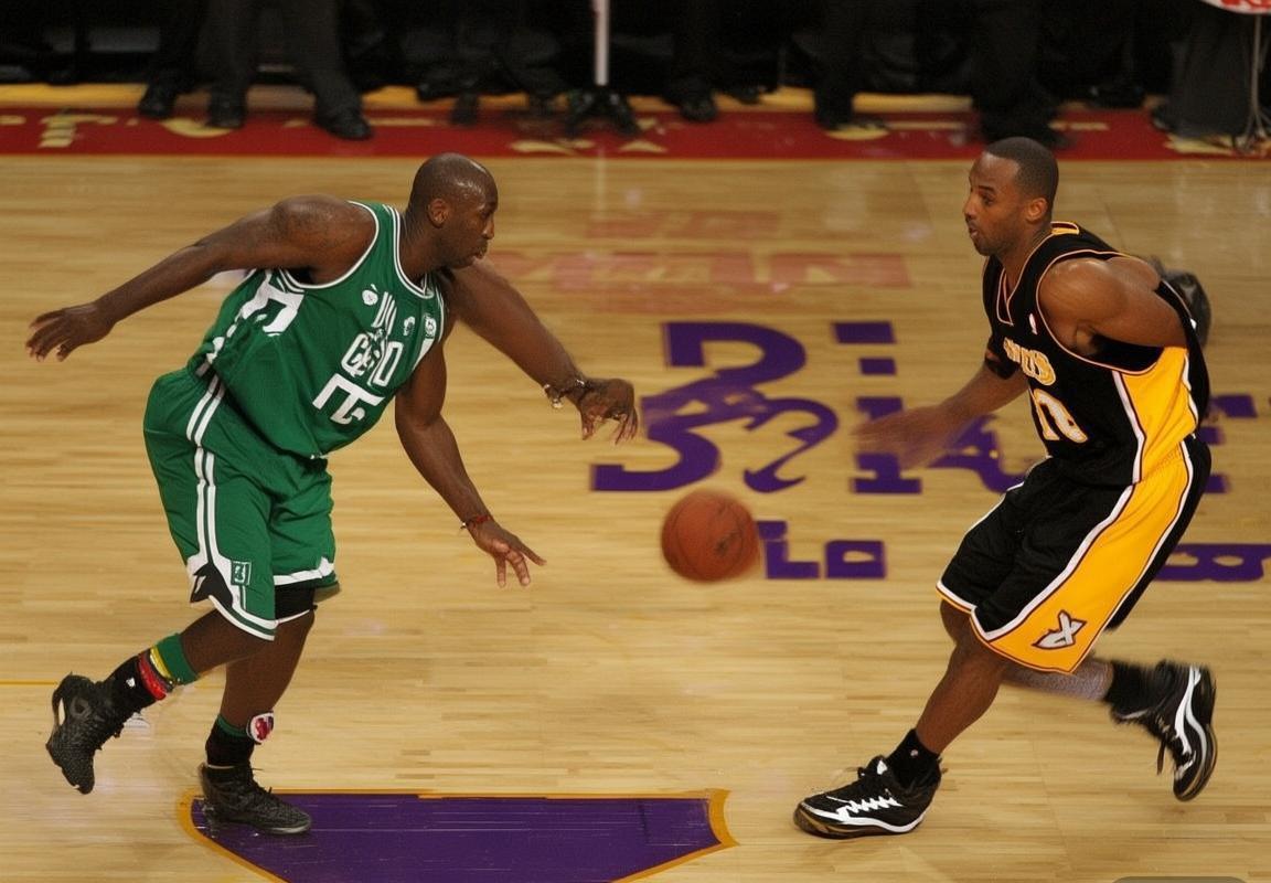 科比加内特2008年NBA总决赛巅峰对决：篮球传奇的火花碰撞